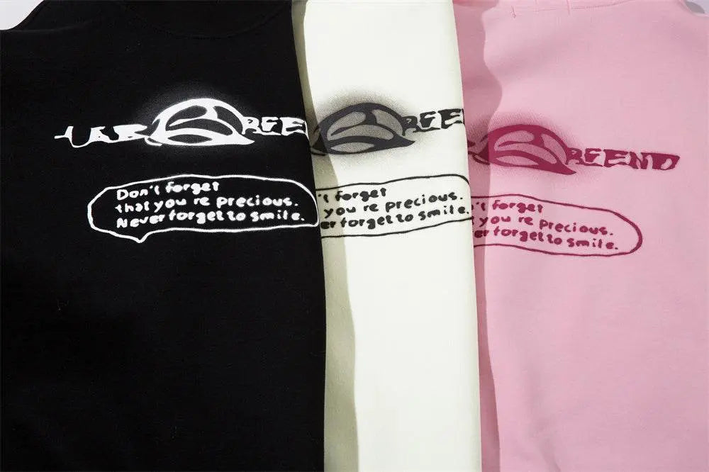 Fashion Personality Printed Hoodie Men - pluto essentials 