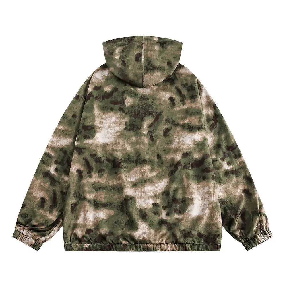 Hooded Camouflage Sun Protection Clothing For Men - pluto essentials 
