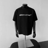 Shoulder Short Sleeve Men Clothing Summer Pu Handsome Heavy - pluto essentials 