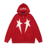 Hip Hop XINGX Printed Hoodie Men - pluto essentials 