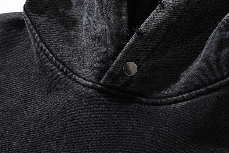 Rose Flame Printed Hoodie Men - pluto essentials 