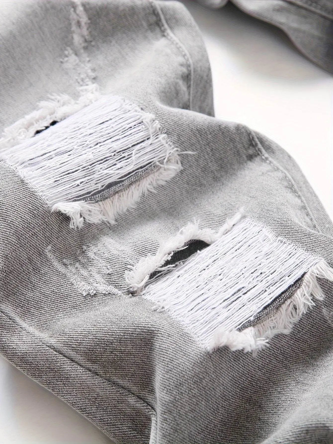 custom ripped jeans - pluto essentials 