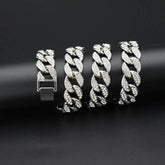 Hip Hop Miami 15mm Cuban Chain Men And Women - pluto essentials 