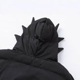 Retro Black Jacket - pluto essentials 