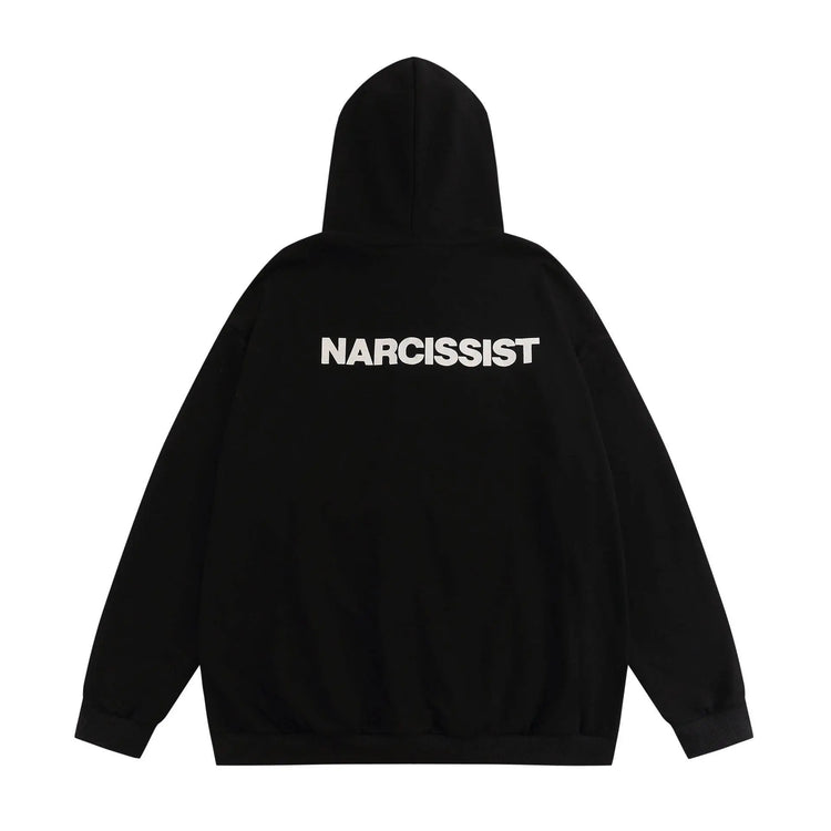 Hip Hop XINGX Printed Hoodie Men - pluto essentials 