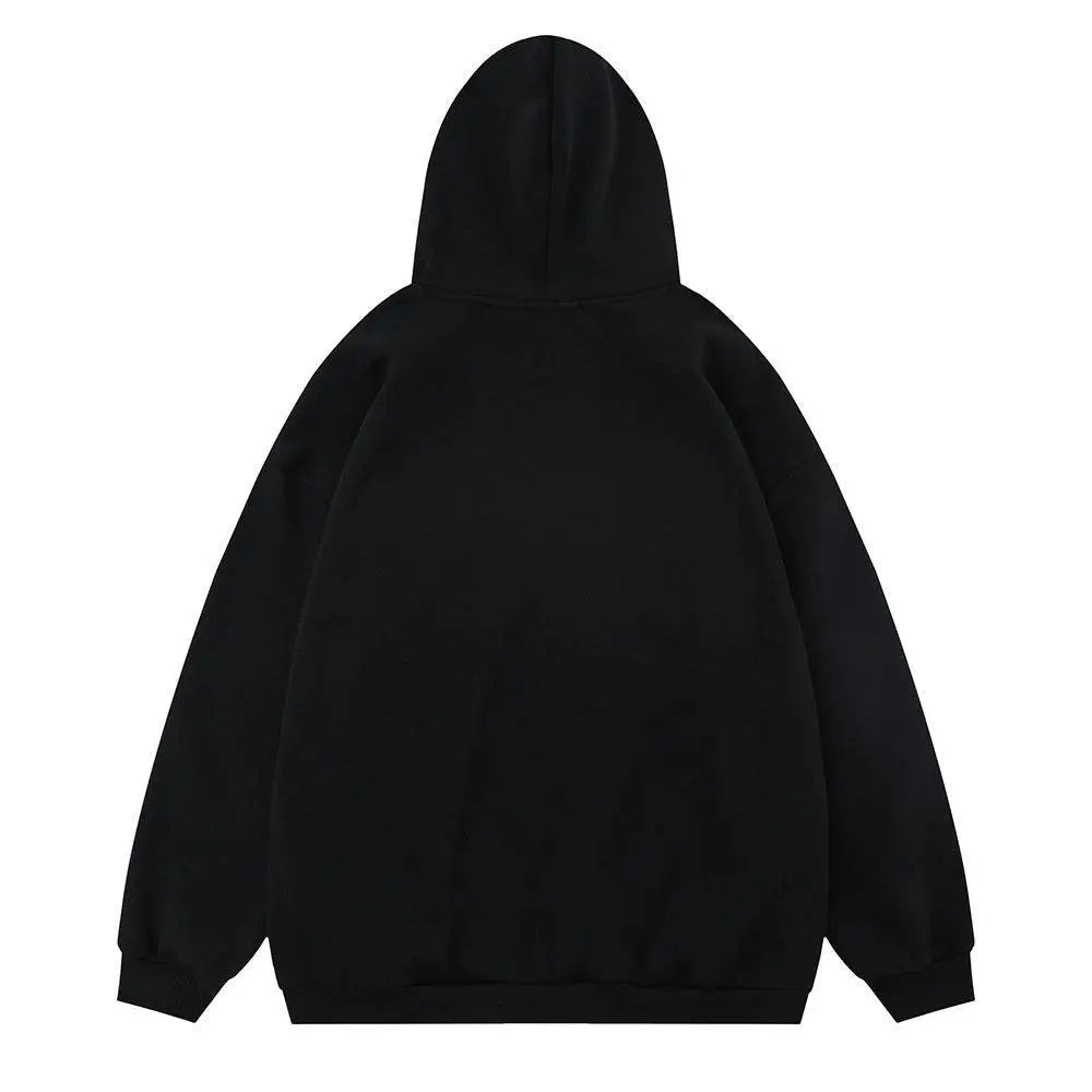 Fashion Thickened Hooded Sweatshirt Men - pluto essentials 