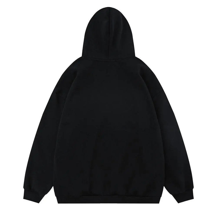 Fashion Thickened Hooded Sweatshirt Men - pluto essentials 