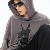 Rumengchao American Printed Sweater For Men - pluto essentials 