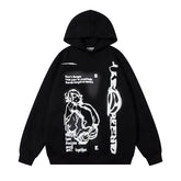 Fashion Personality Printed Hoodie Men - pluto essentials 