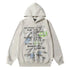 Fashion Letter Graffiti Printed Hoodie Men - pluto essentials 