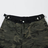 Heavy Industry Camouflage Workwear Men Trousers Stitching - pluto essentials 