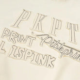 Embroidered Lace Hooded Sweater For Men - pluto essentials 