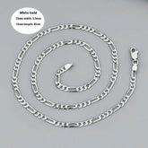 Hip Hop Silver Necklace Men And Women Thick Type - pluto essentials 