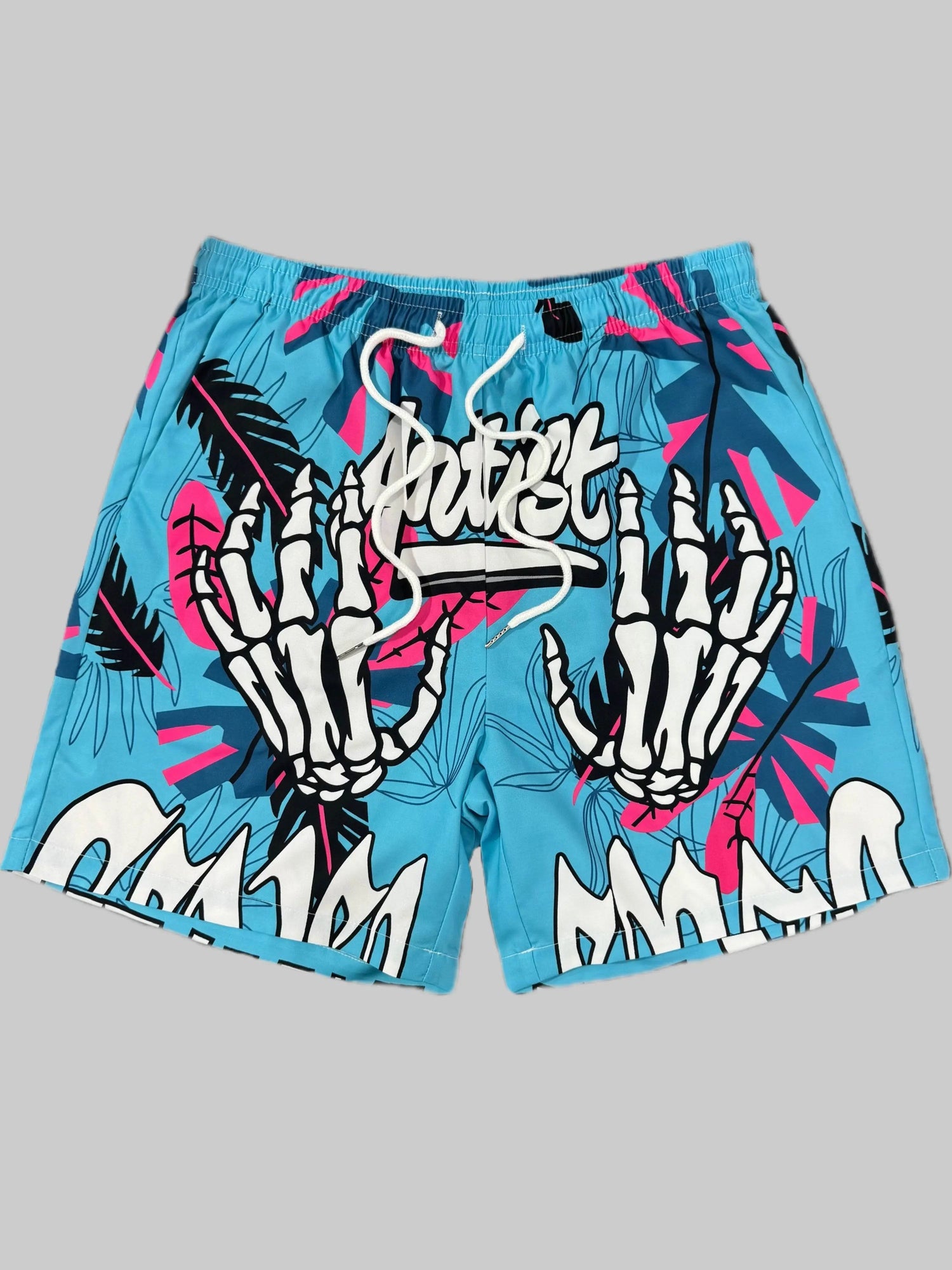 skeleton custom shorts - pluto essentials 