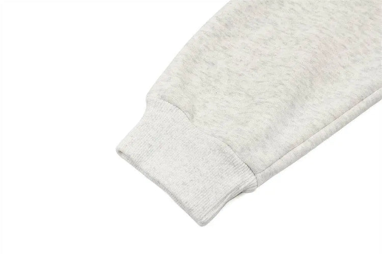 English Letters Printed Hoodie Men - pluto essentials 