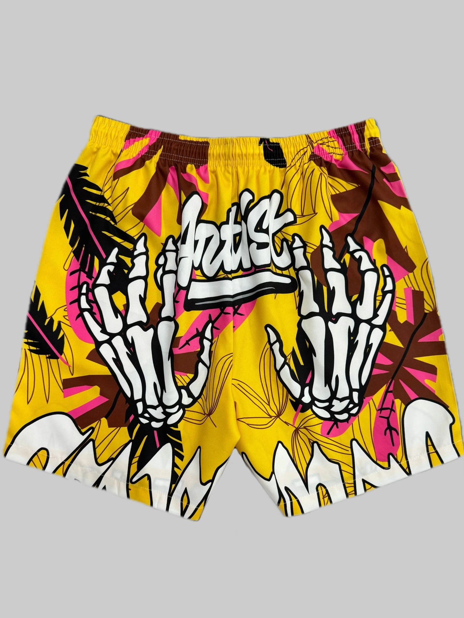 skeleton custom shorts - pluto essentials 