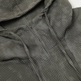 Tie-dyed Stand Collar Hooded Pullover Men&