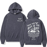 Christian Jesus Letters Print Hoodies Men Women&