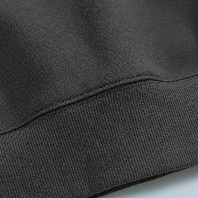 Foam Letter Printed Hoodie Men - pluto essentials 