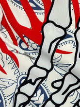 skeleton hand custom shorts - pluto essentials 