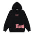 Gothic Letter Printed Hoodie Men - pluto essentials 