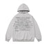 English Letters Printed Hoodie Men - pluto essentials 