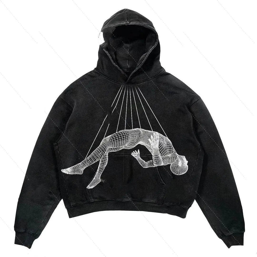 Letter Explosion Printed Men&