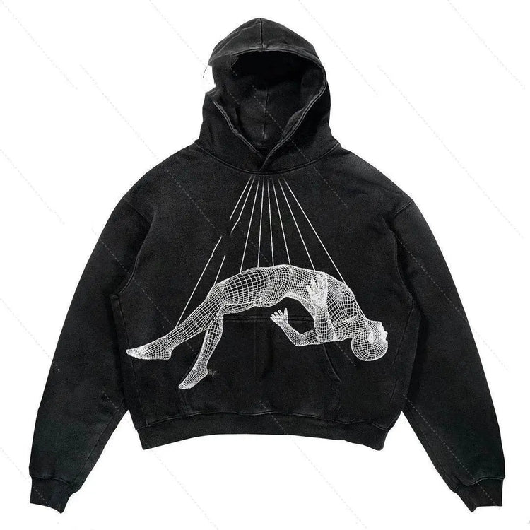 Letter Explosion Printed Men&