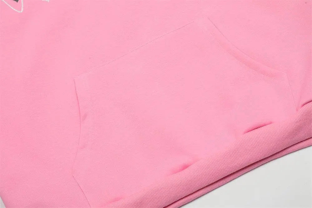 Fashion Letters Printed Hoodie Men - pluto essentials 