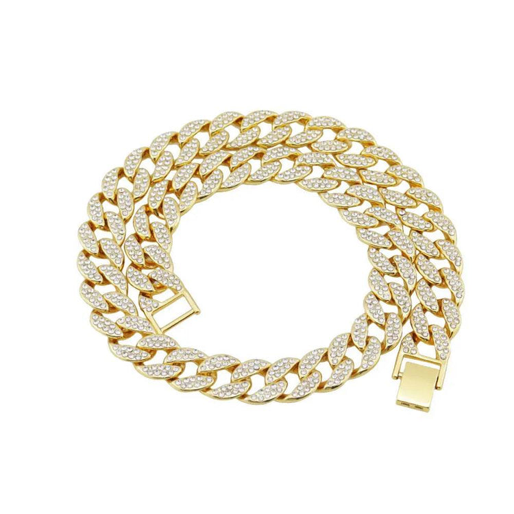 Hip Hop Miami 15mm Cuban Chain Men And Women - pluto essentials 