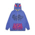 Masked Zipper Hooded Sweater For Men - pluto essentials 