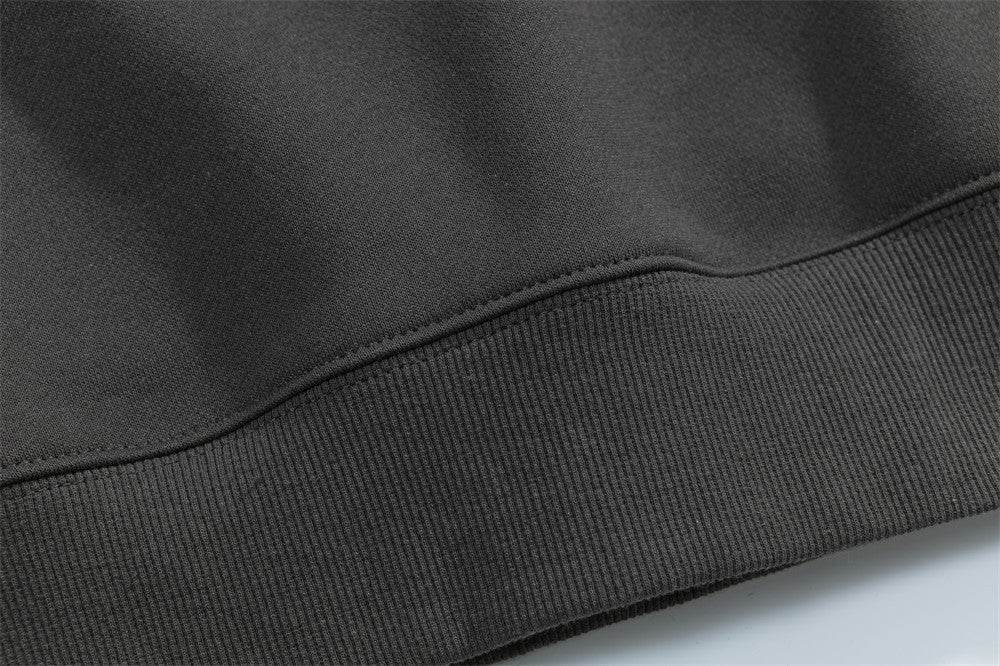 Foam Letter Printed Hoodie Men - pluto essentials 