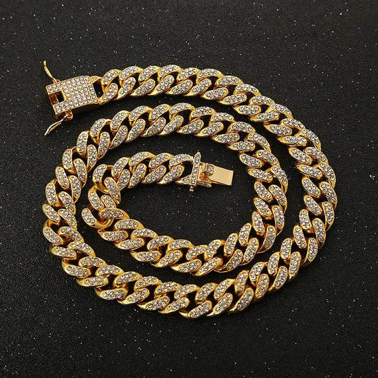 Hip-hop Rap Hip-hop Alloy Necklace - pluto essentials 