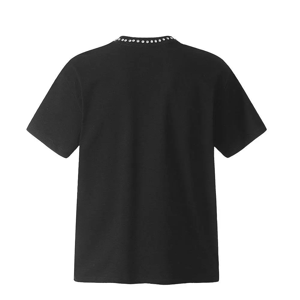 Dark Cross Star Short Sleeve Men Clothing - pluto essentials 