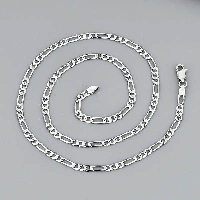 Hip Hop Silver Necklace Men And Women Thick Type - pluto essentials 