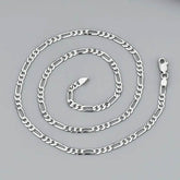 Hip Hop Silver Necklace Men And Women Thick Type - pluto essentials 