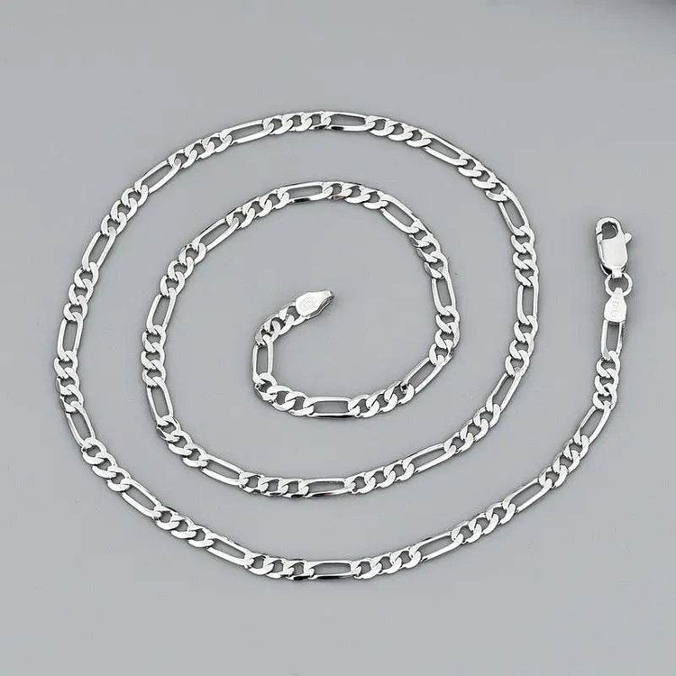 Hip Hop Silver Necklace Men And Women Thick Type - pluto essentials 