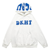 Letter Printed Hoodie Pullover Men - pluto essentials 
