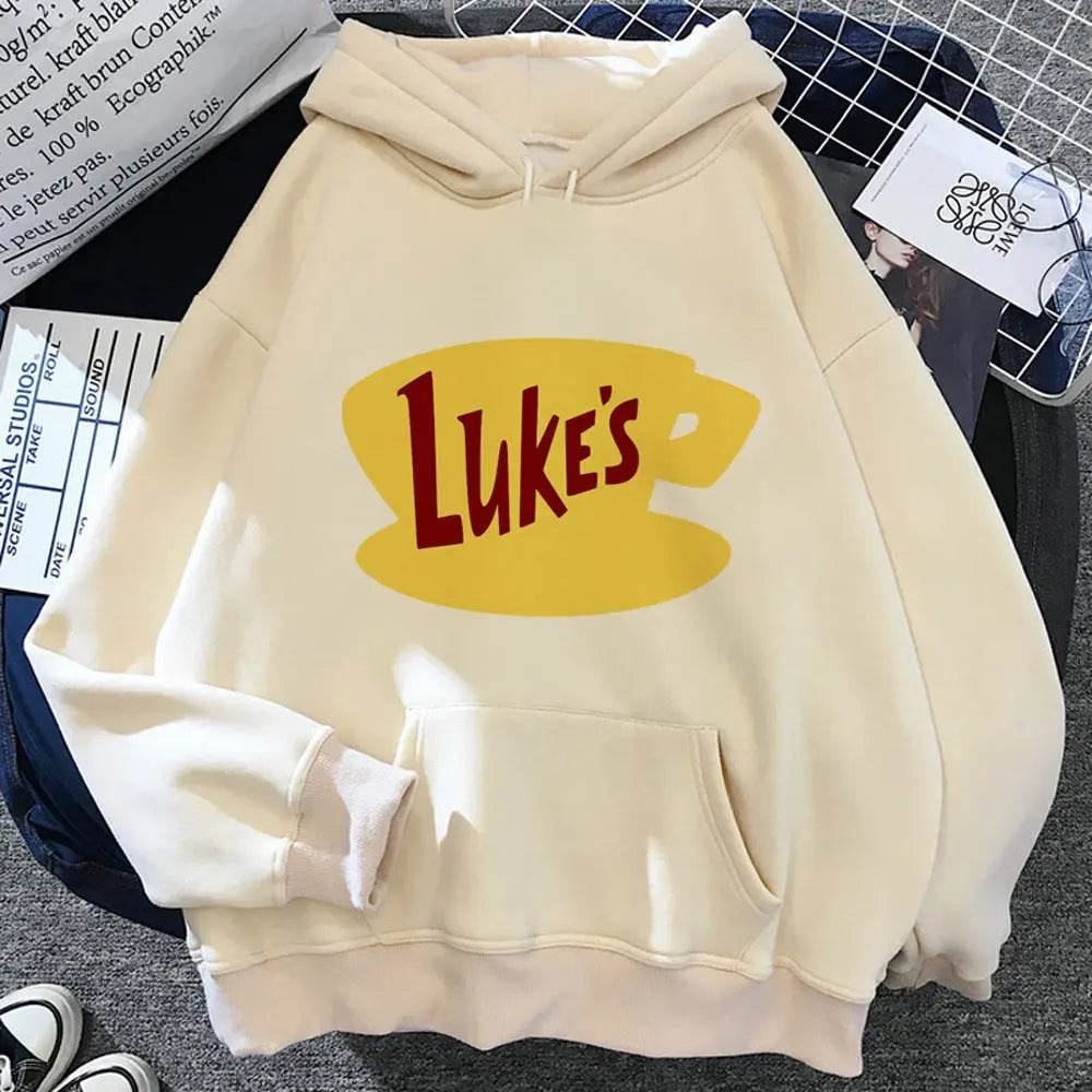 Gilmore Girls Hoodies Women Sweat Y2k Winter Pullover Track - pluto essentials 