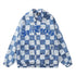 Mono Check Lapel Jacket - pluto essentials 