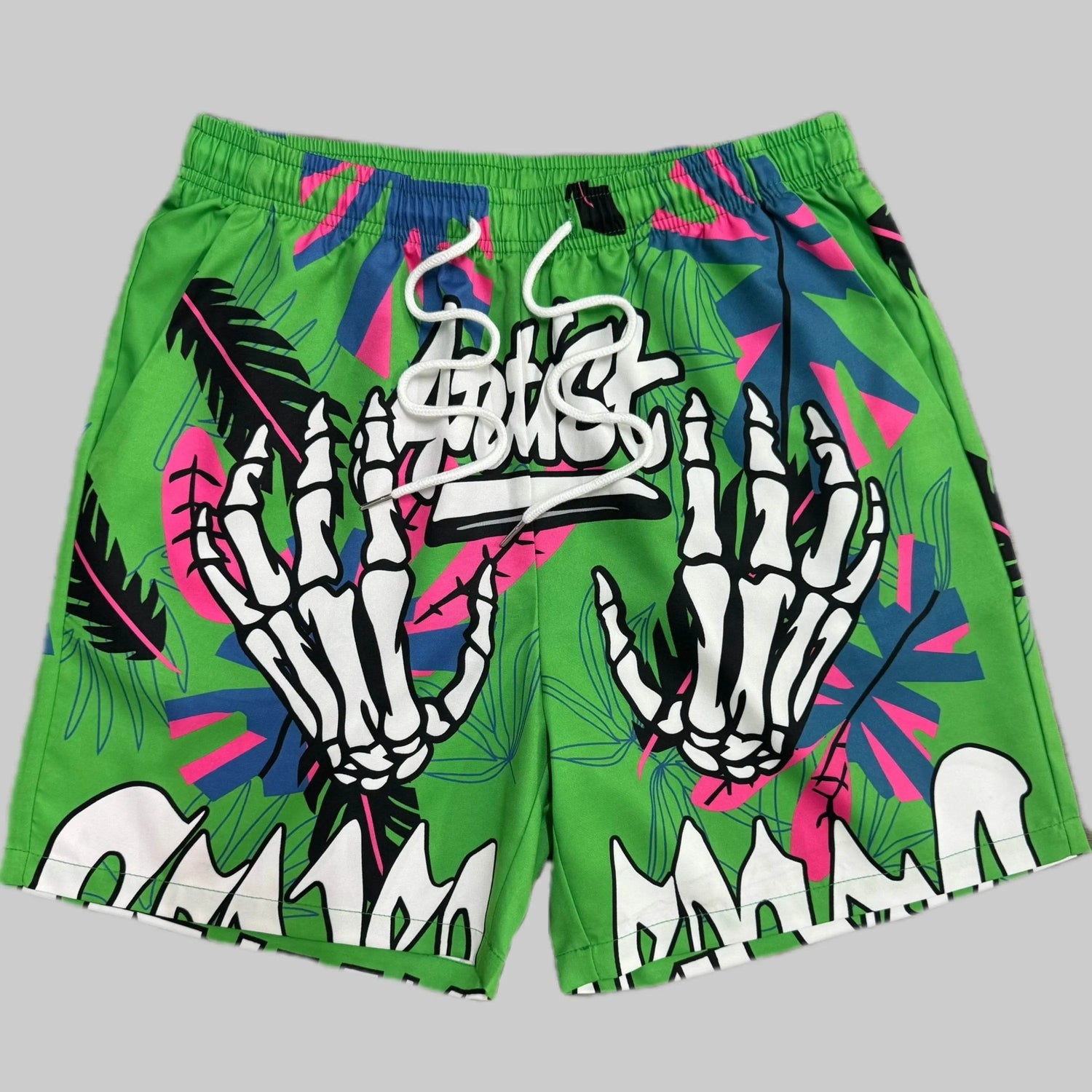 skeleton custom shorts - pluto essentials 