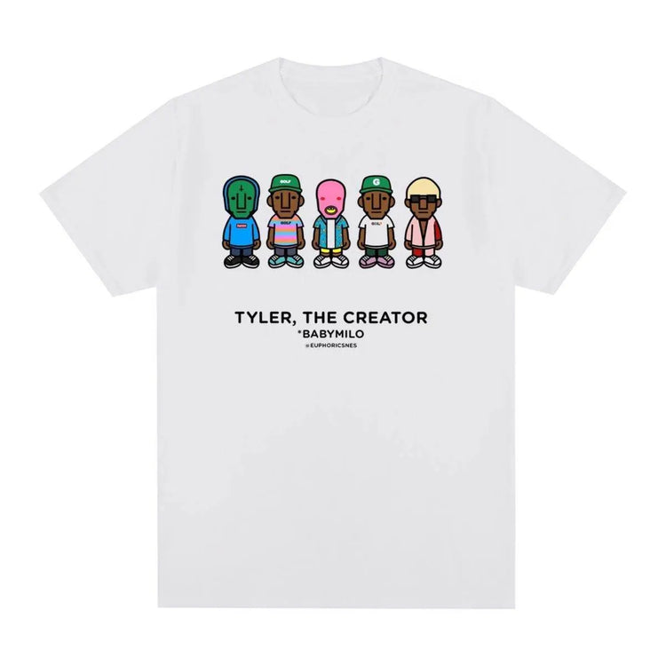 Tyler The Creator Retro Tee - pluto essentials 
